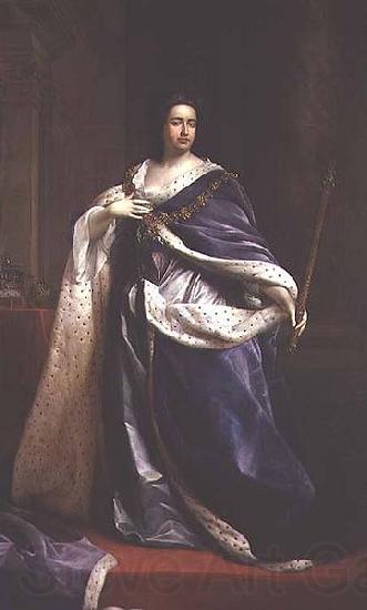 Lilly martin spencer Portrait of Queen Anne